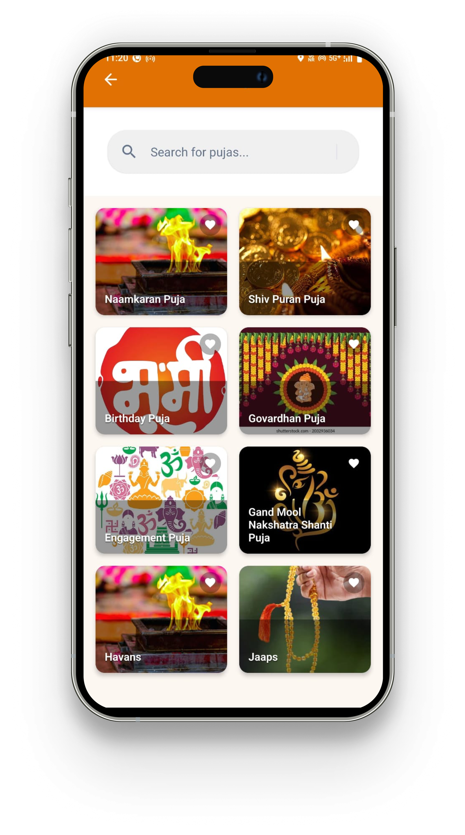 Vaidik App Interface